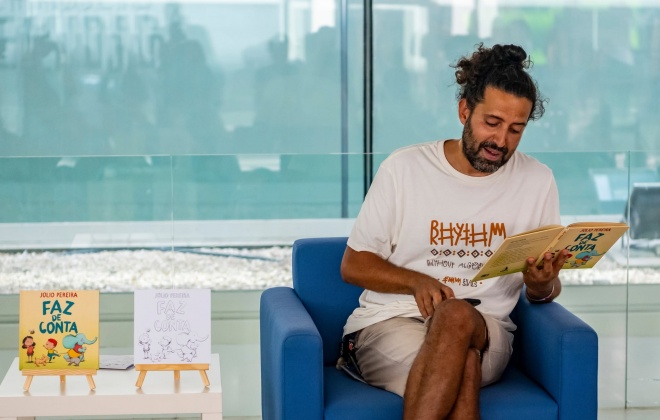 Pátio das Artes acolhe apresentação de "Faz de Conta" de Júlio Pereira