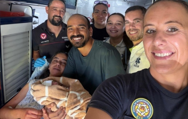 Bebé nasce em casa em Sines e é transportada para a Maternidade do Hospital de Setúbal