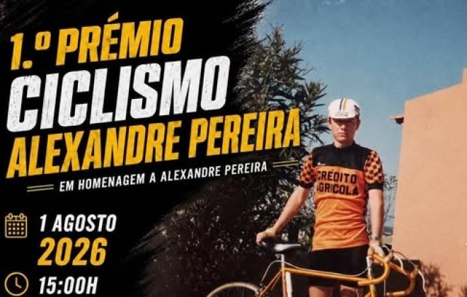 Aldeia de Santo André recebe 1.º Prémio de Ciclismo Alexandre Pereira a 1 de agosto