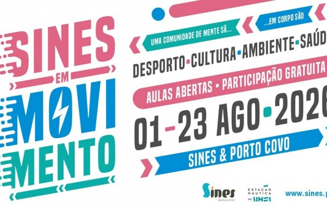4.ª edição do Sines em Movimento começa neste sábado com mais de 100 iniciativas (com áudio)