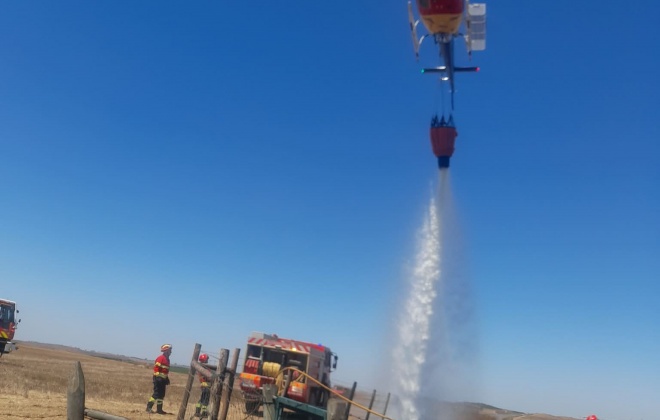 Carro incendeia-se na A2 e provoca incêndio rural em Ourique