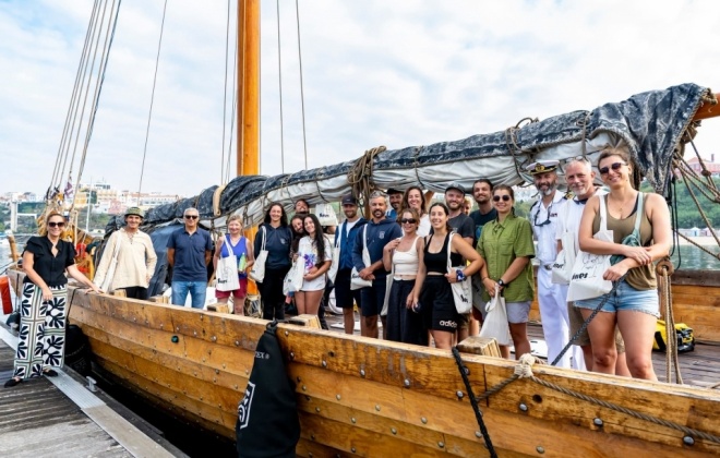 Sines recebeu drakkar viking Orkan em travessia pela costa portuguesa